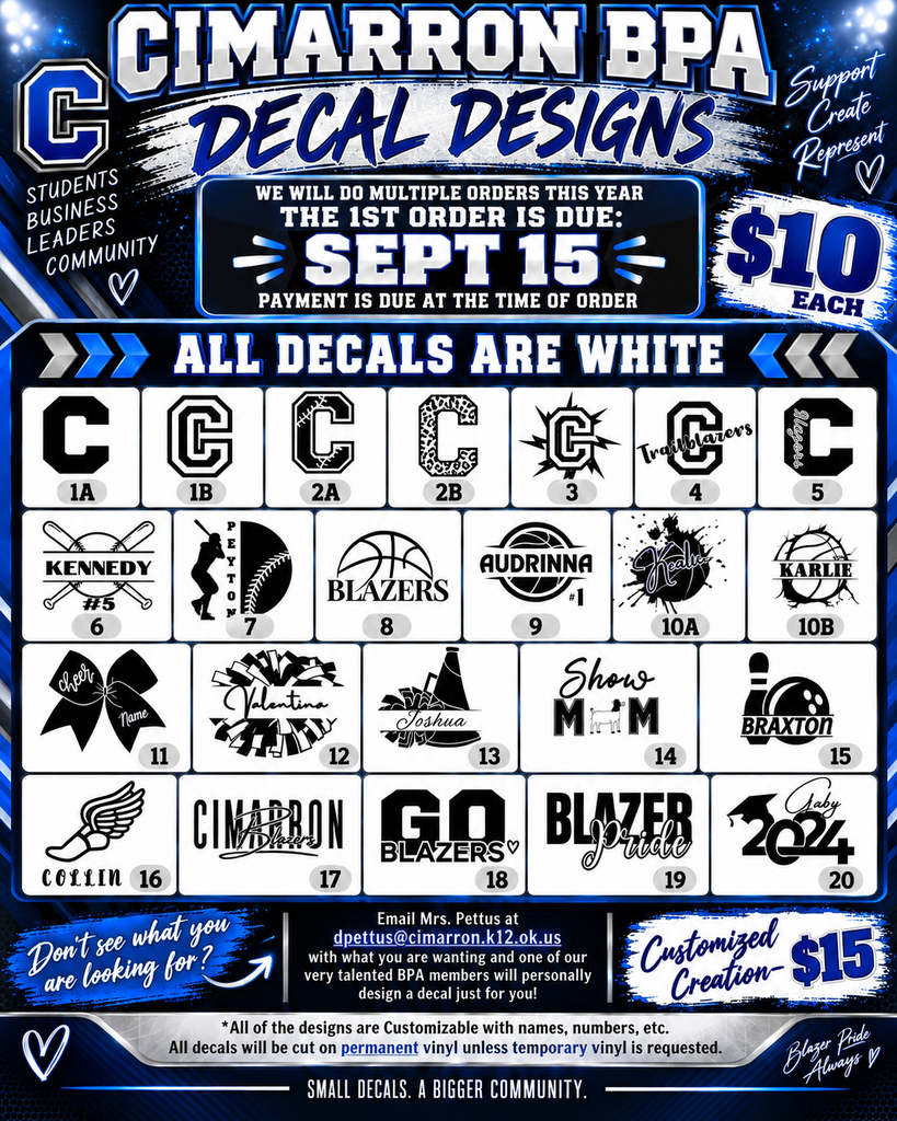 BPA Decals