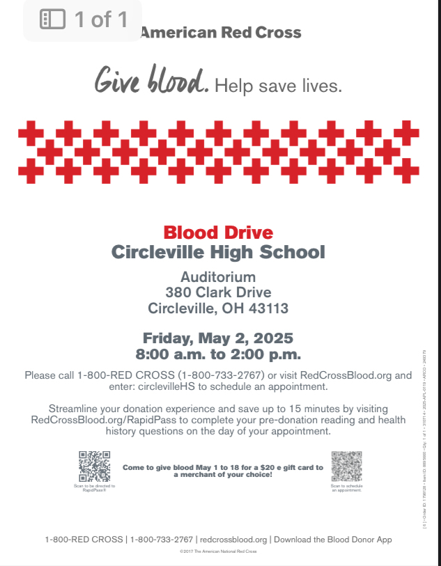 blood drive graphic