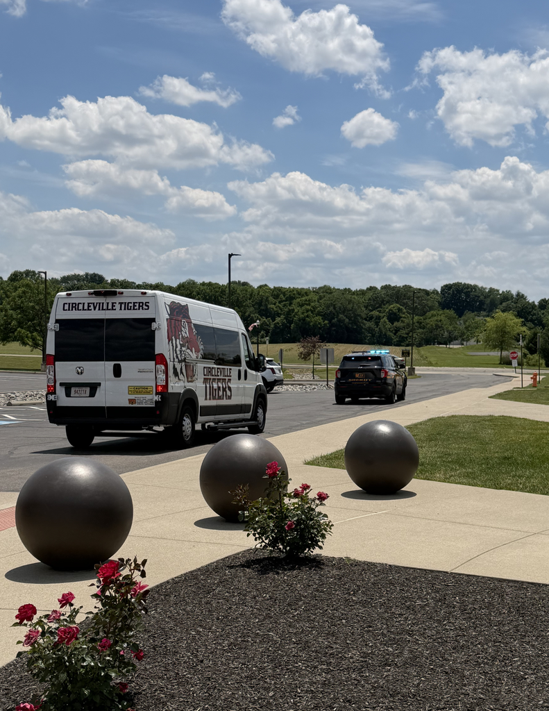police escort to the state track meet