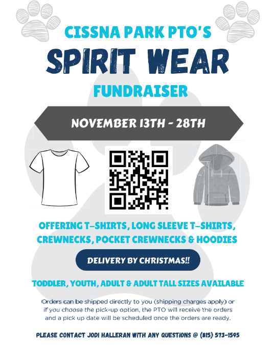 Cissna Park PTO Spirit Wear Fundraiser