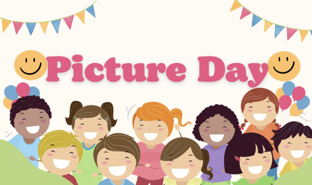 its a picture announcing picture day is coming up