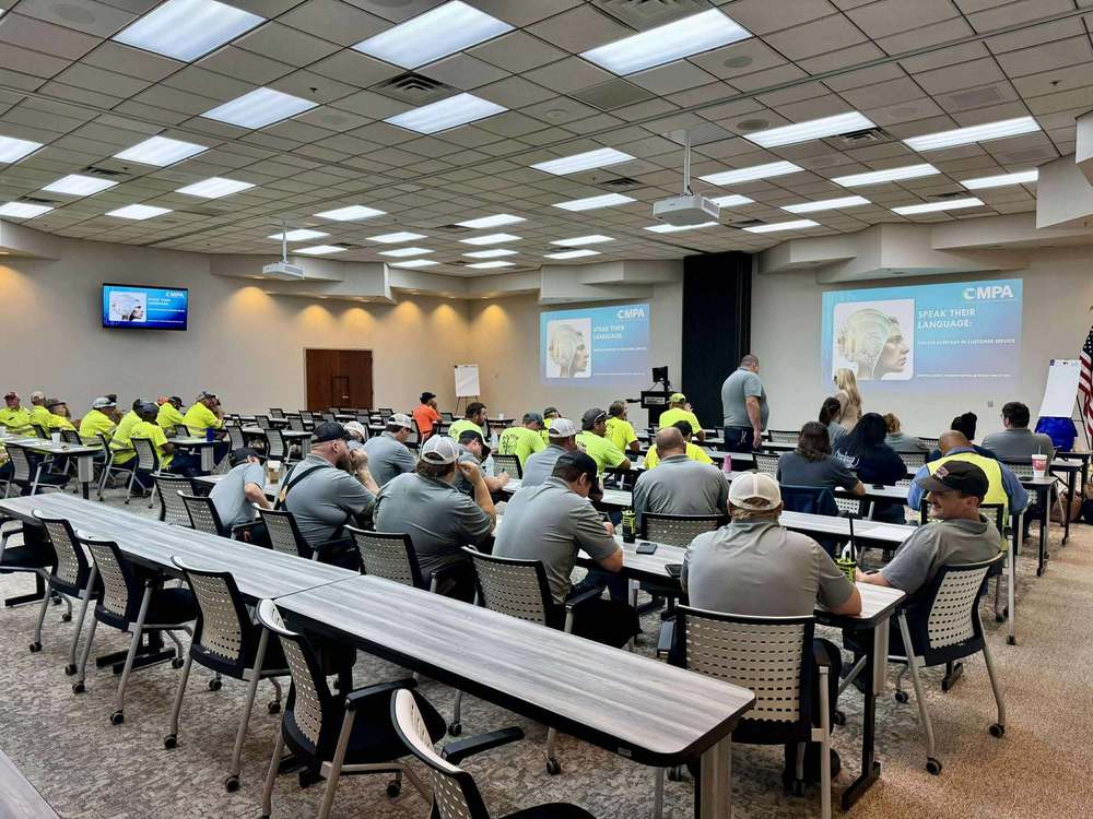 Group of City Employees from both Altus and frederick gather at Southwest Technologry Center for an all employee class.