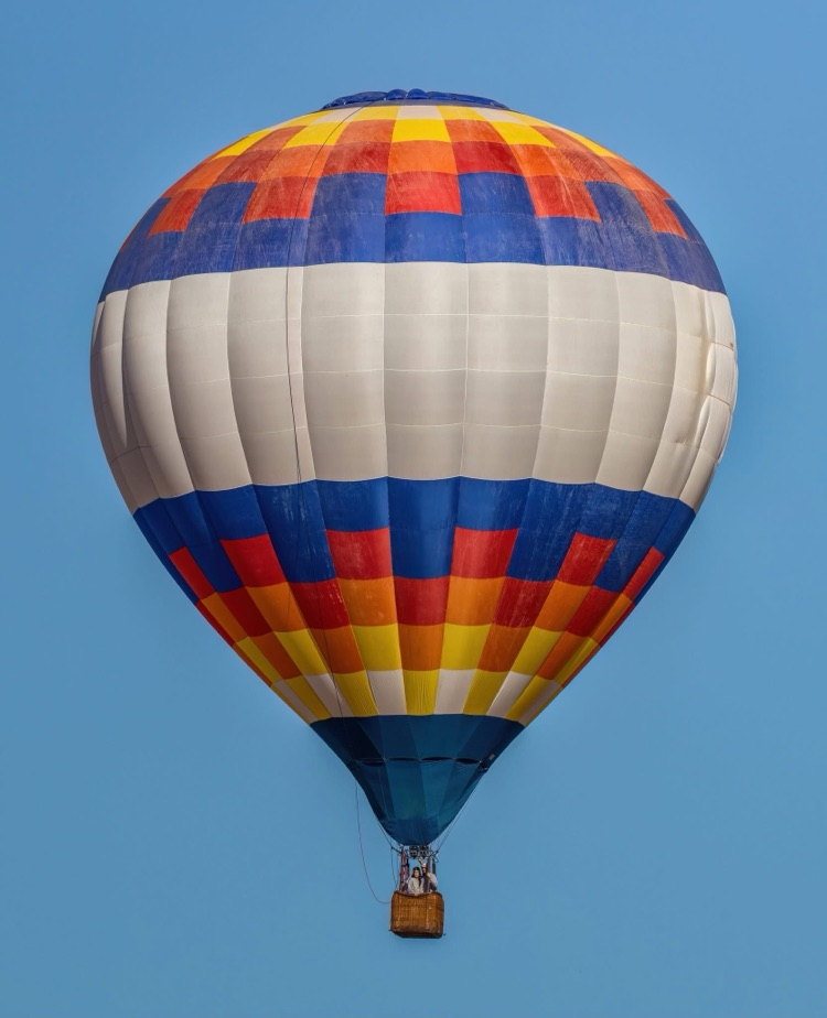 hot air balloon in sky