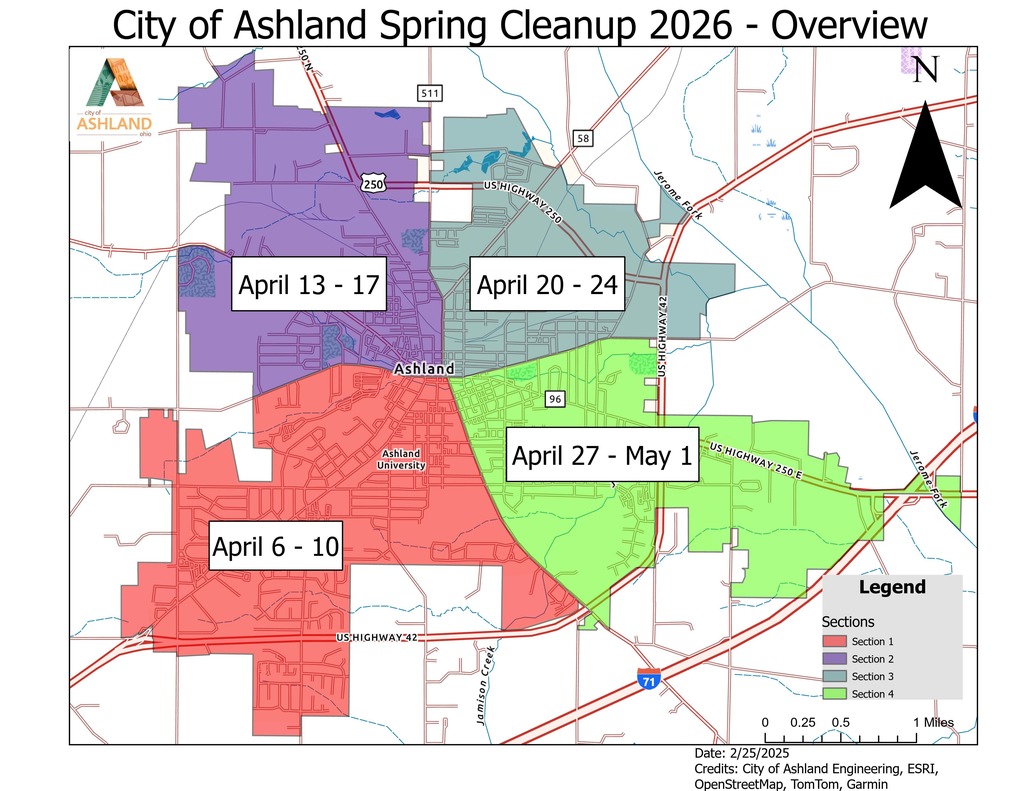 Spring Cleanup Map