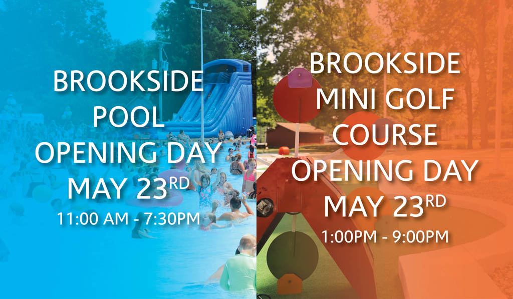 Brookside Pool and Brookside Mini Golf Opening Day