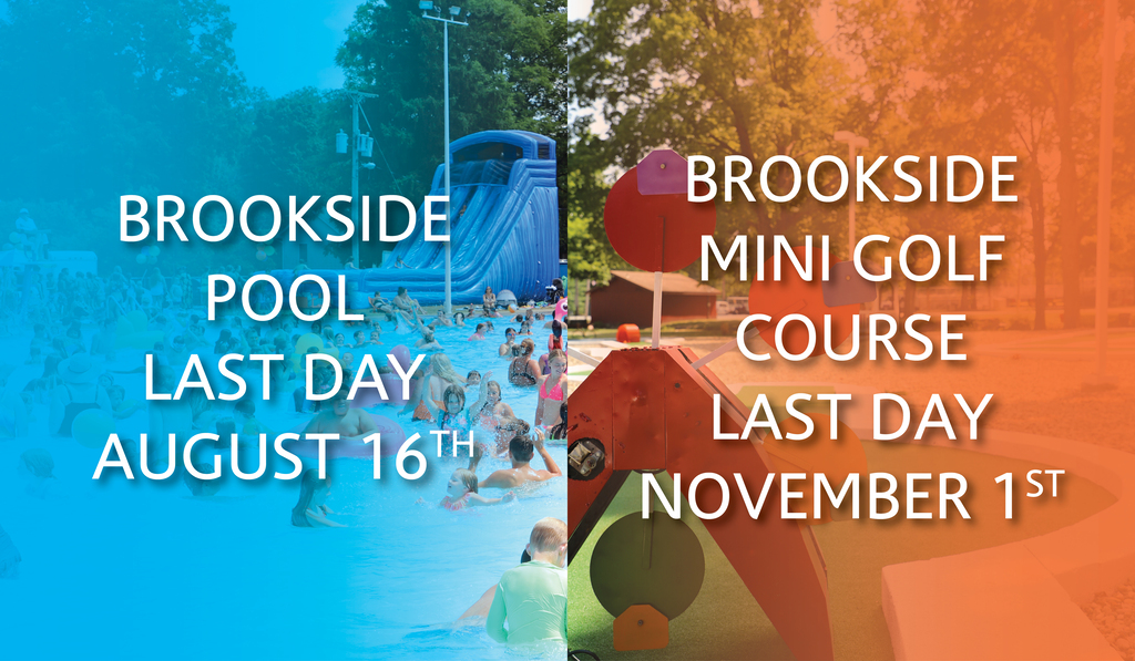 Brookside Pool and Brookside mini golf last day of season