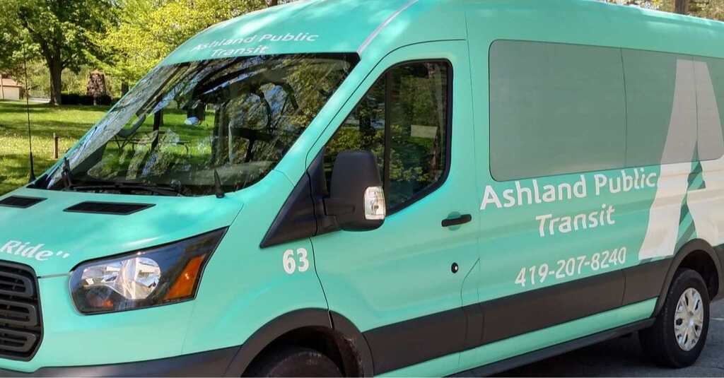 Ashland Public Transit van