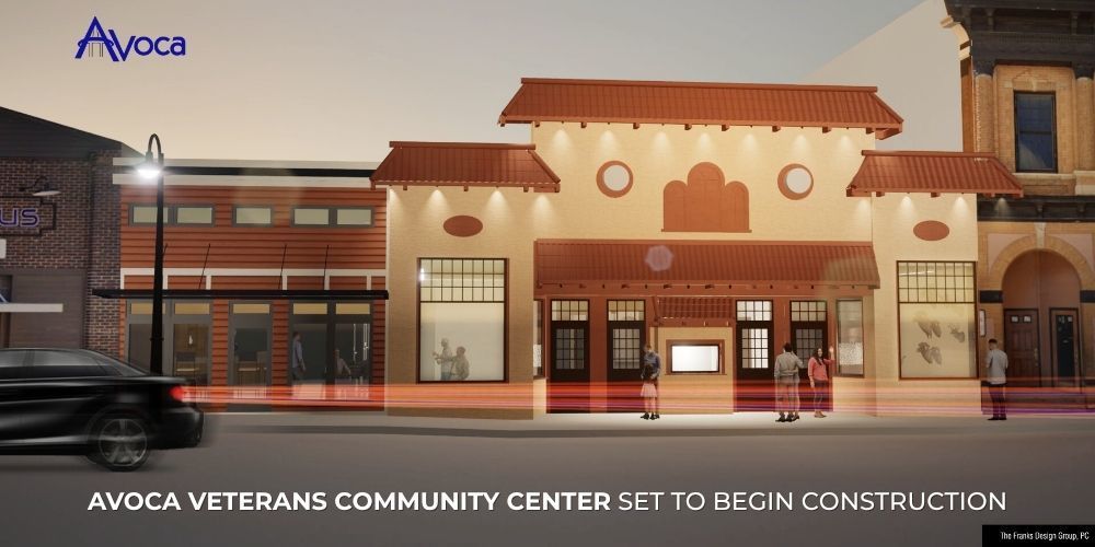 Avoca Veterans Community Center Set to Begin Construction