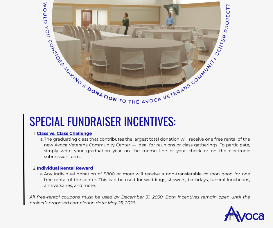 AVCC Donations Request