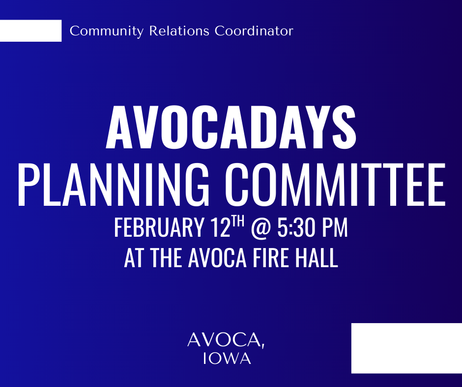 AvocaDays Planning Committee