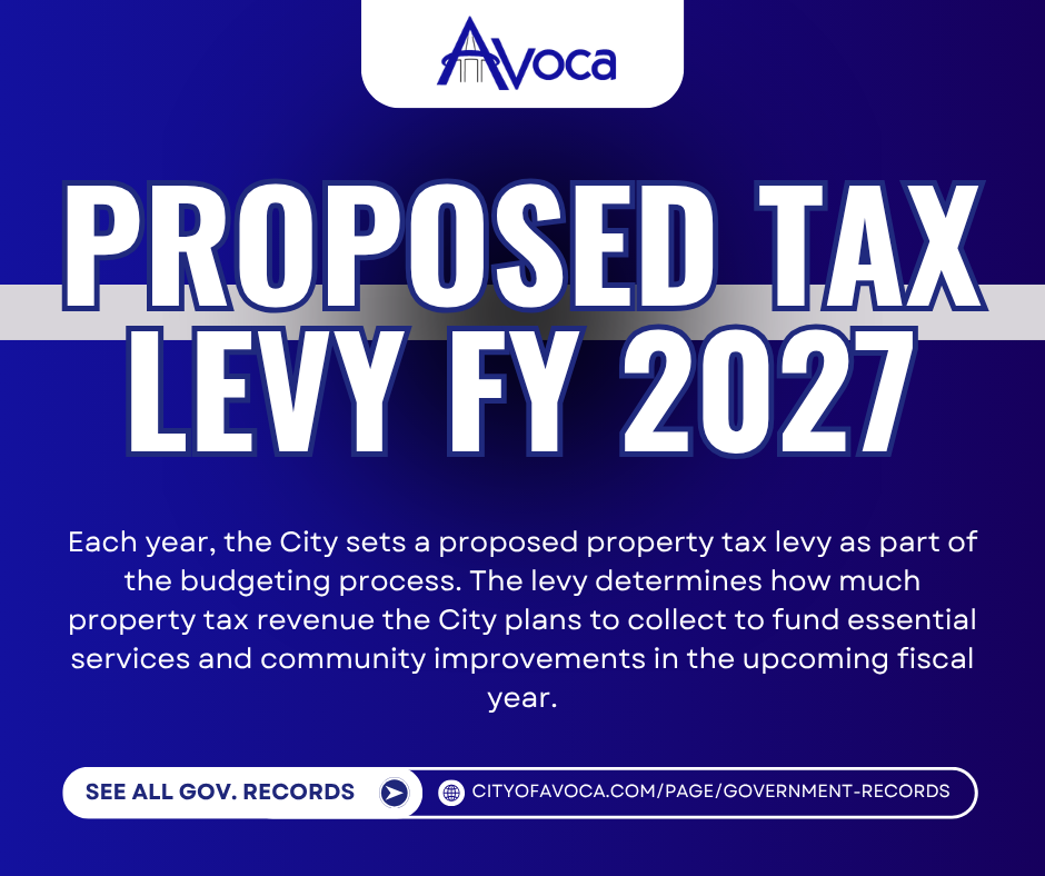 Proposed Tax Levy FY 2027