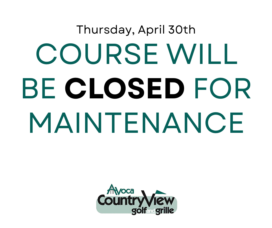 Course Closed April 30th