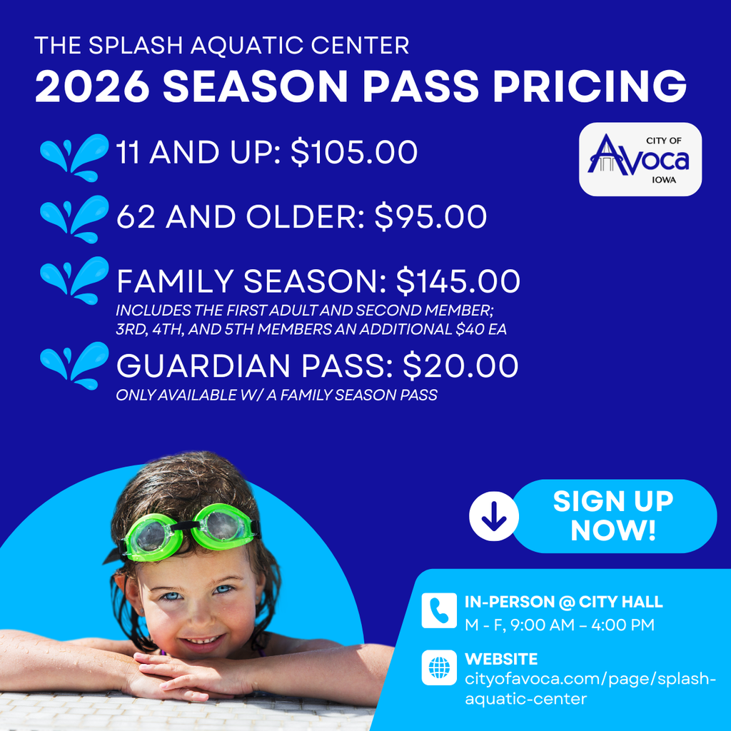 Pool Season Pass Agreement