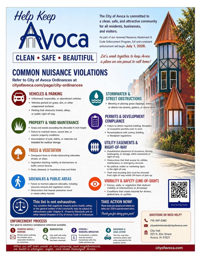 Common Nuisance Violations