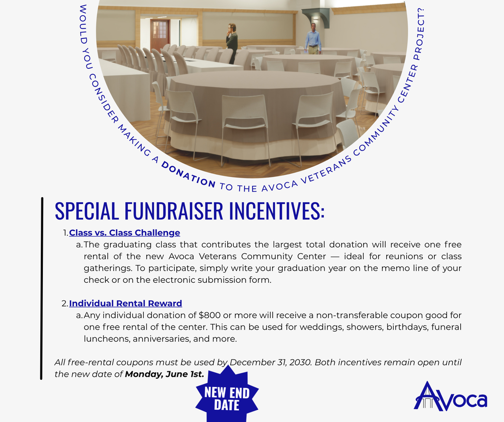 AVCC Donations Request