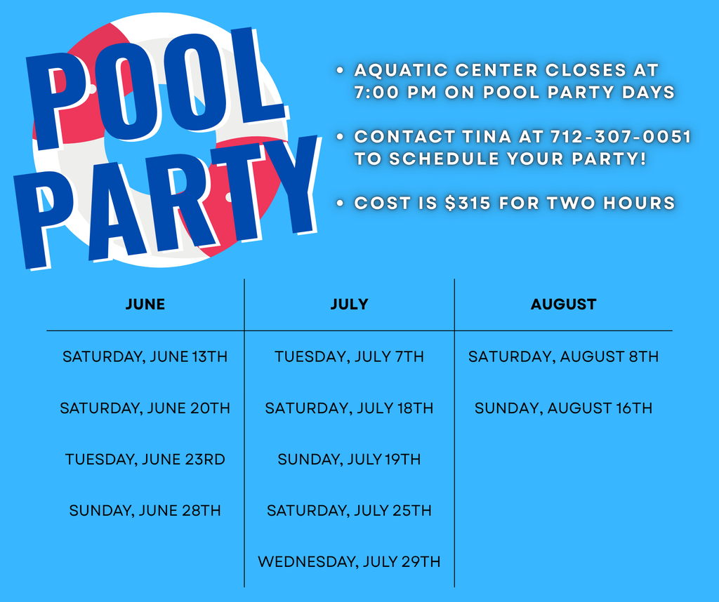 2026 Pool Parties