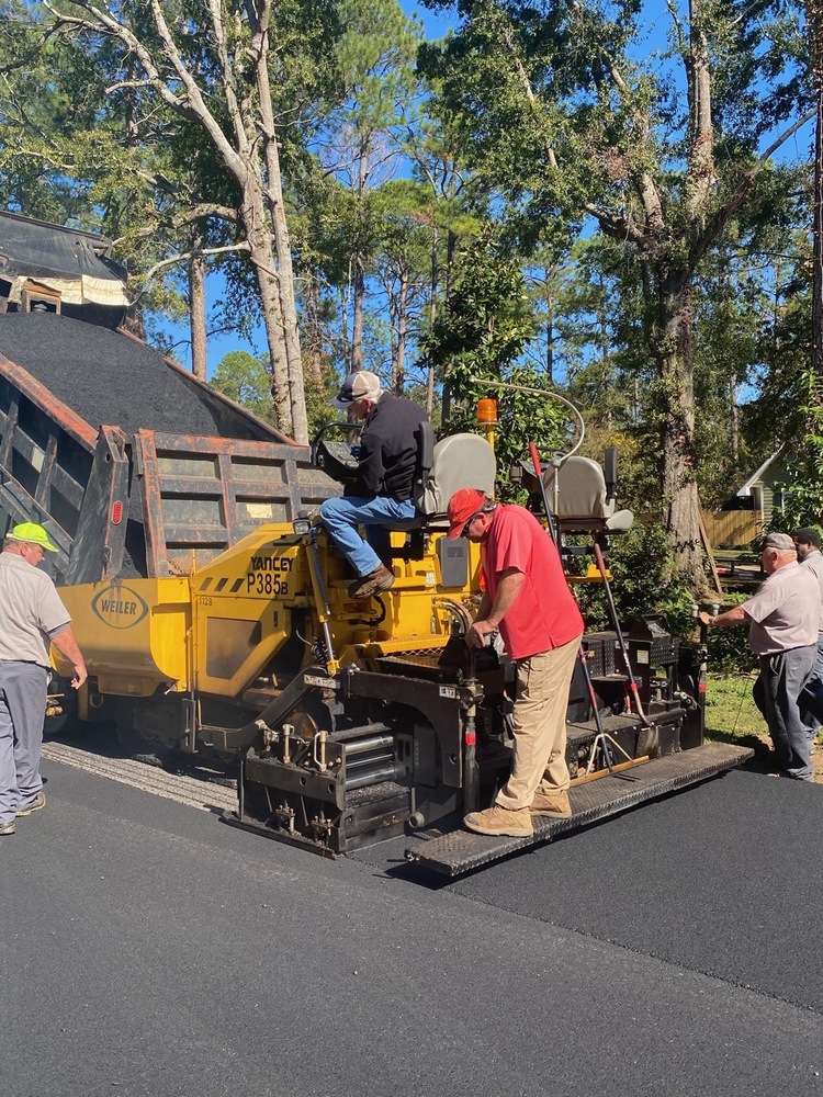 paving