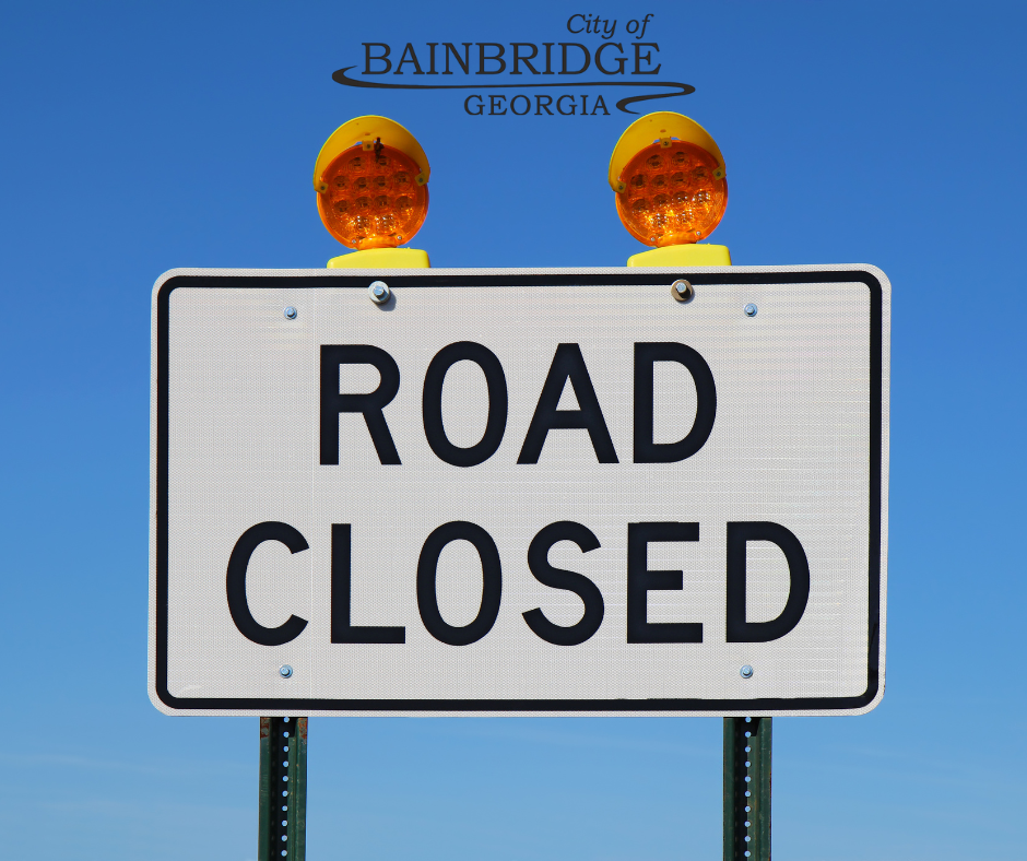 road closed graphic