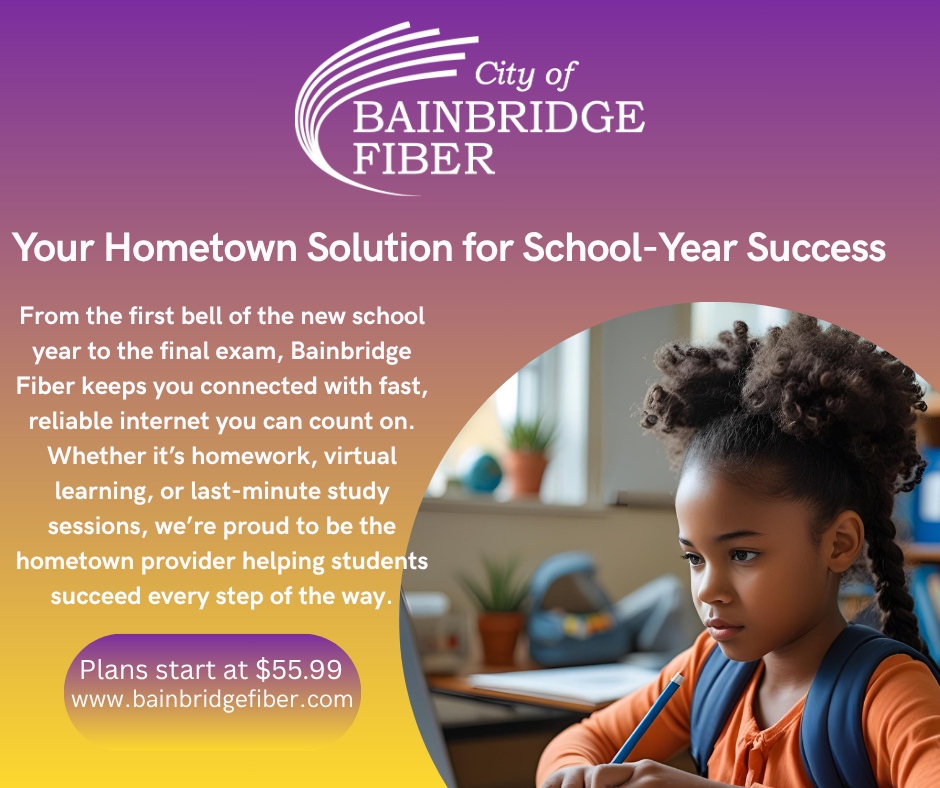 Back to school fiber ad