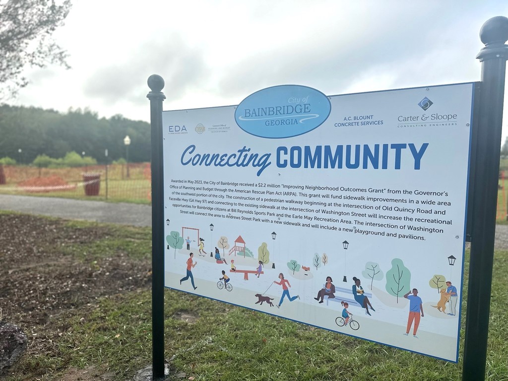 Connecting Community Sign