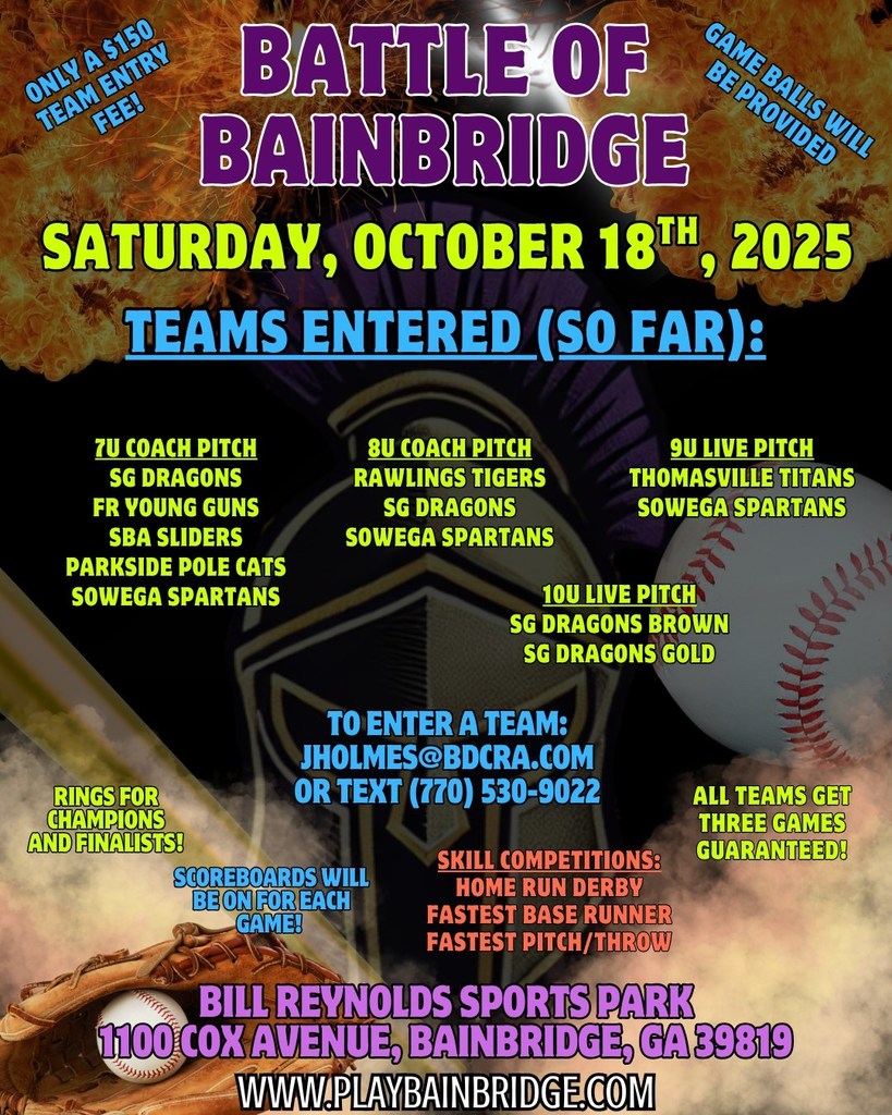 baseball flyer