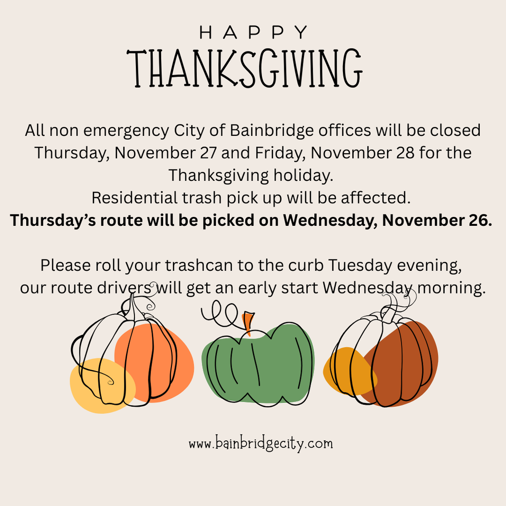 Thanksgiving Closure