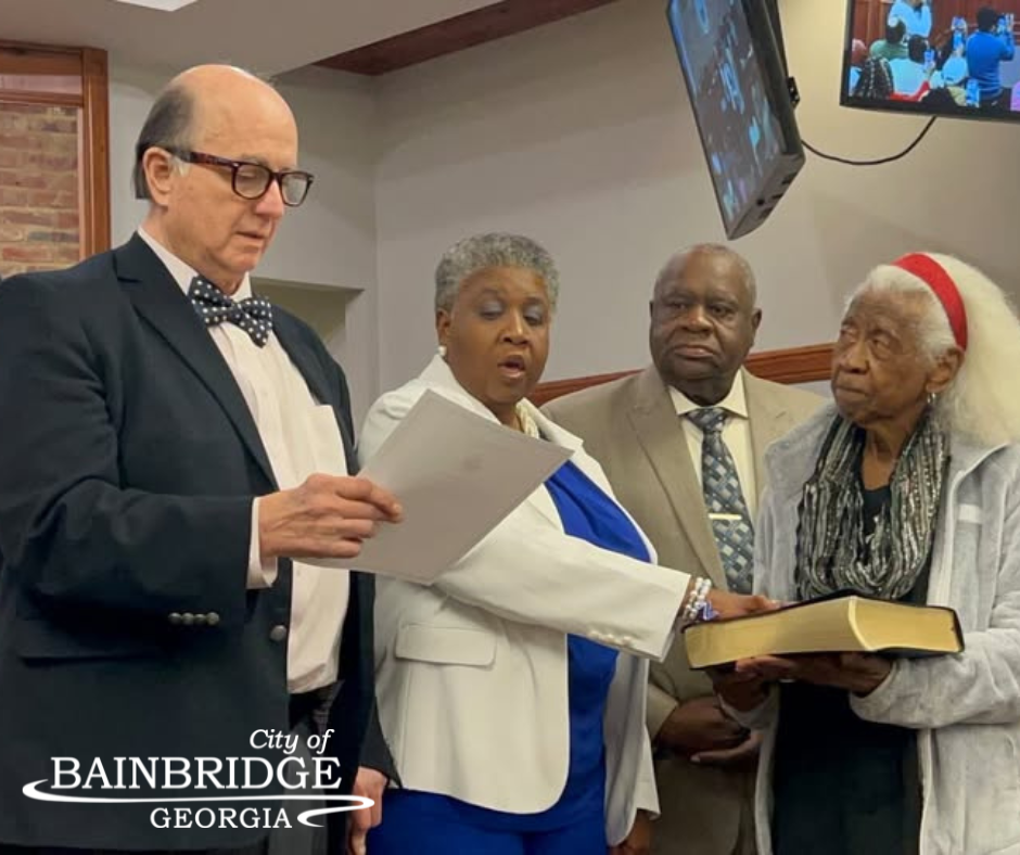 Syvia Washington Swearing In