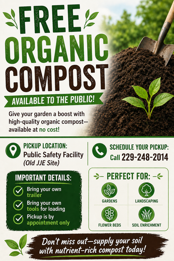 organic compost flyer