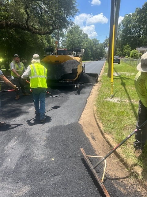 paving