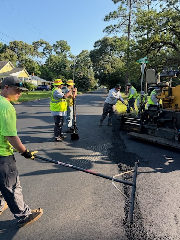 paving