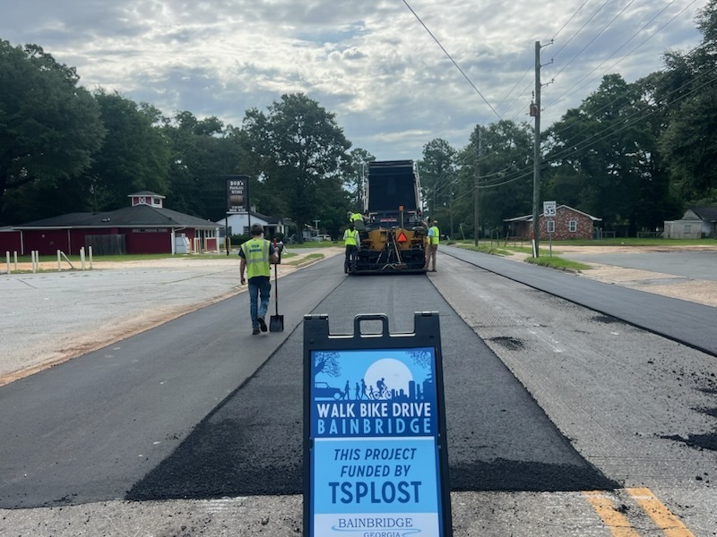 paving