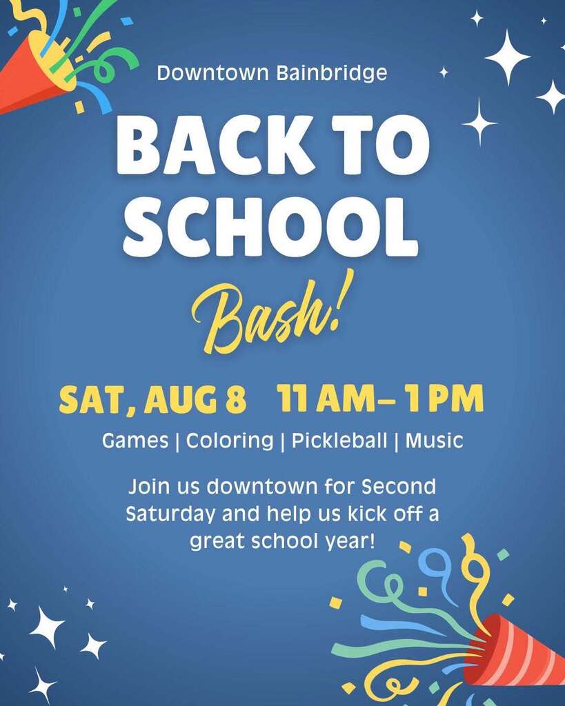 Back to School Bash Graphic