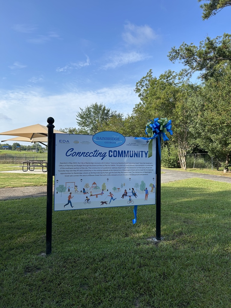 Photo of display signage at Andrews Street Park