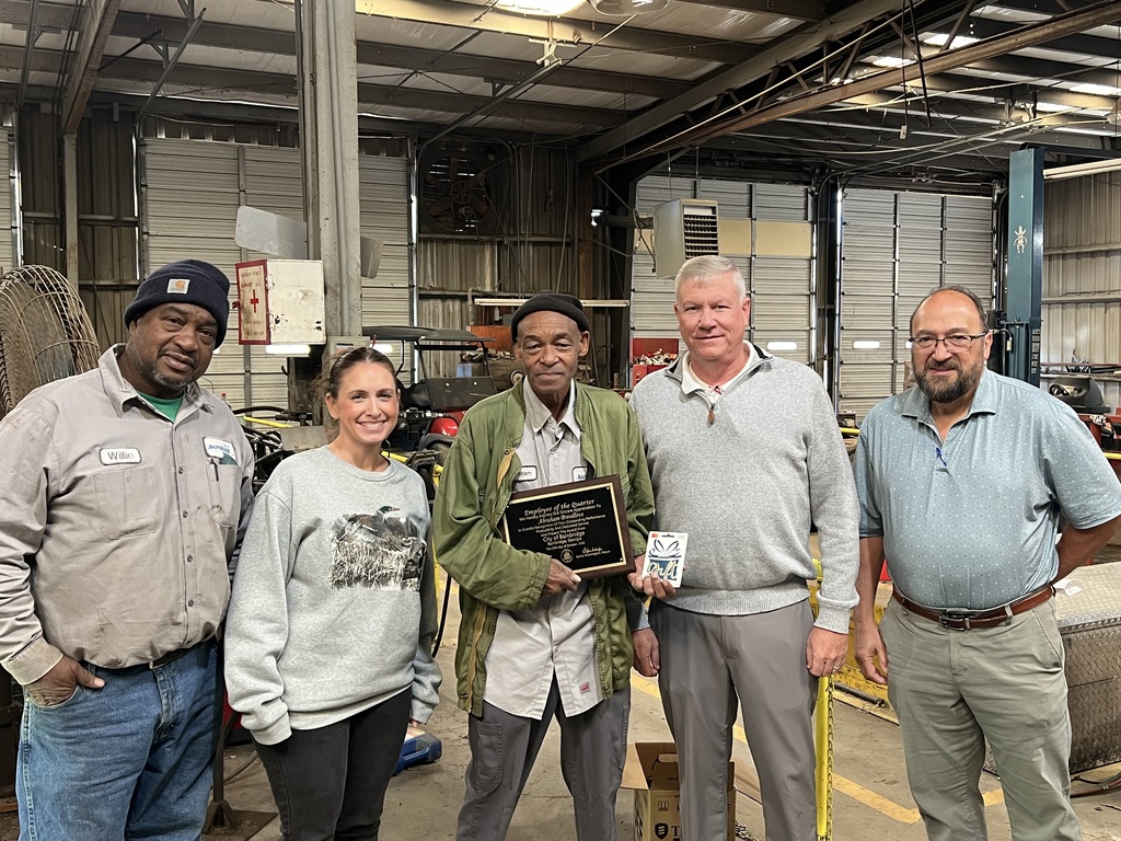 pictured left to right: Willie Cheatem, Brittany Strickland, Abraham Breedlove, Roy Oliver, Gabe Menendez