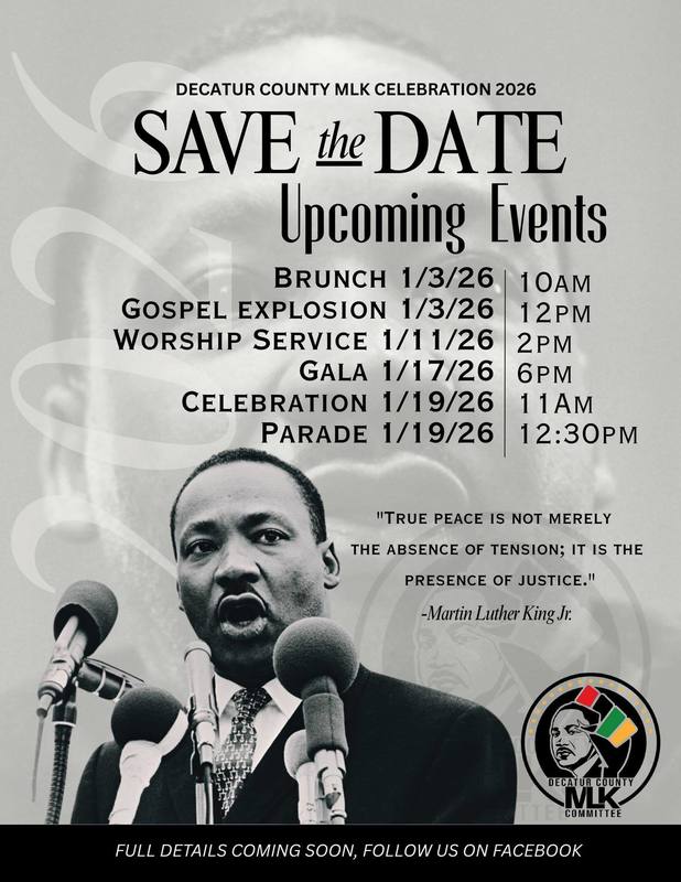 holiday events schedule