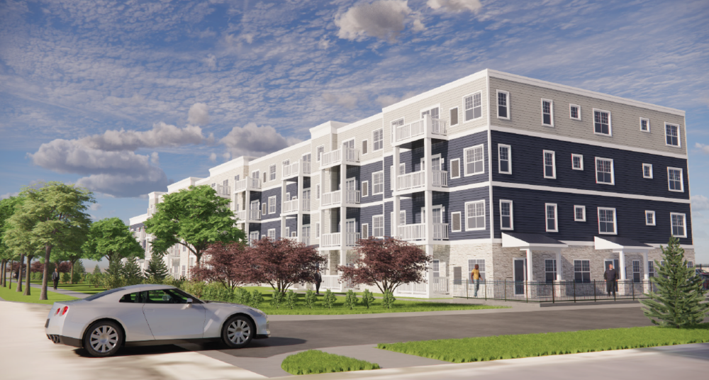 Rendering of Residences at River Pointe