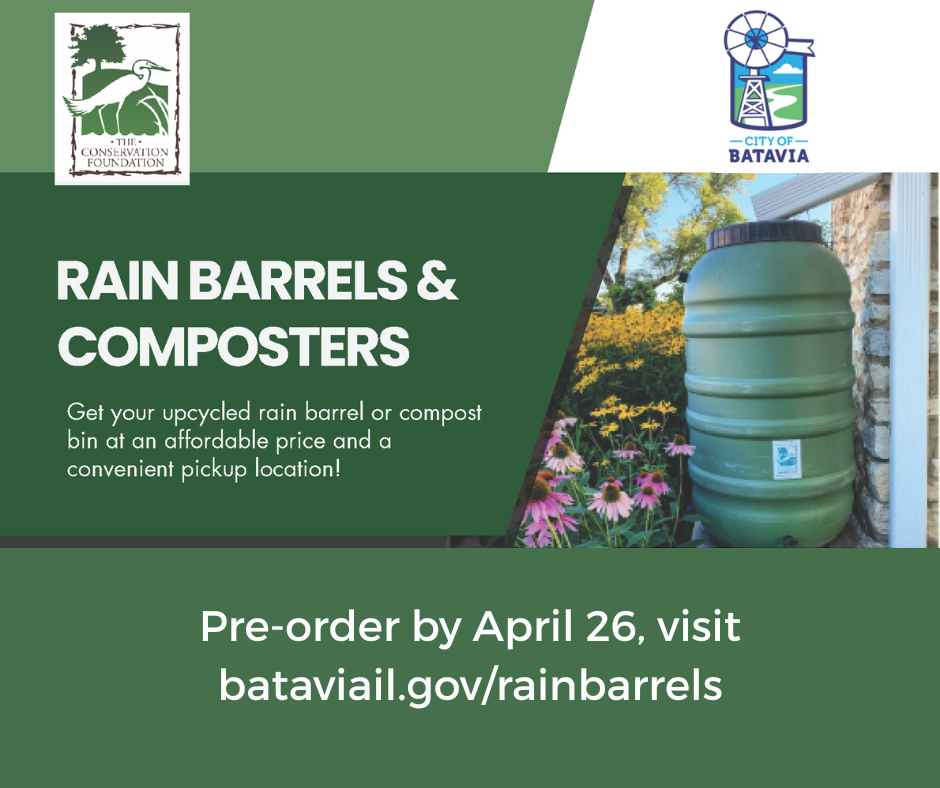 Rain Barrels and Composter Ordering Open