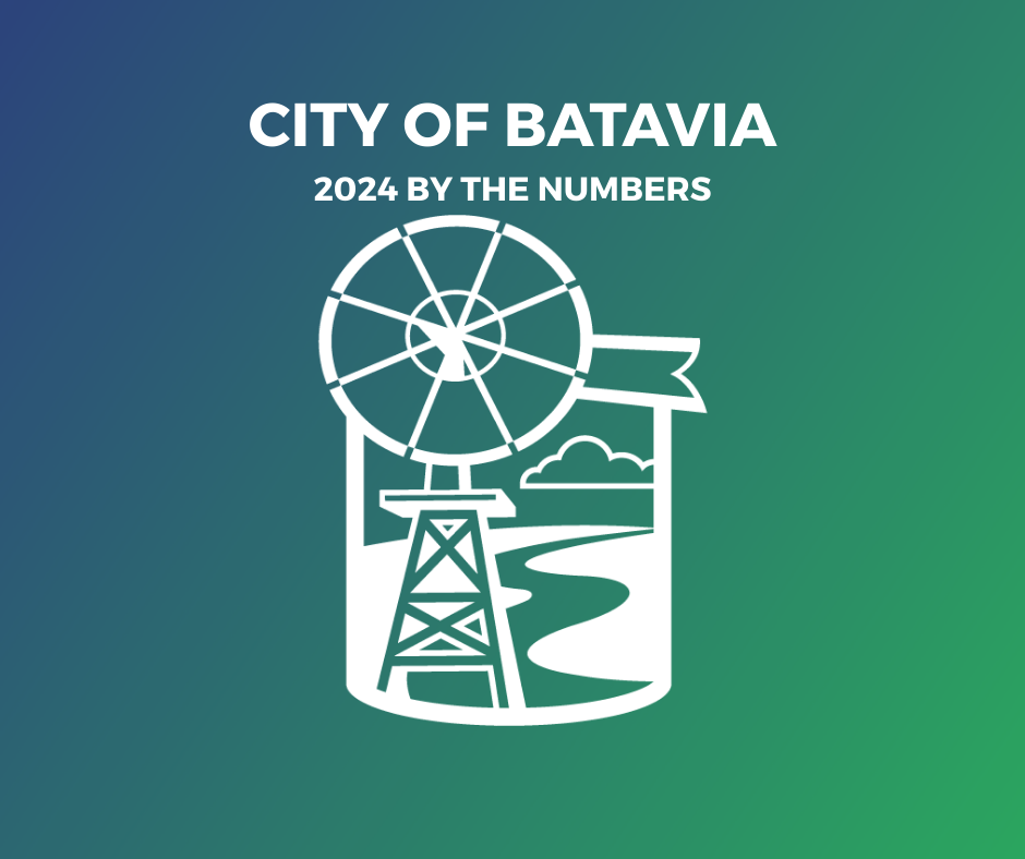 city of batavia by the numbers logo