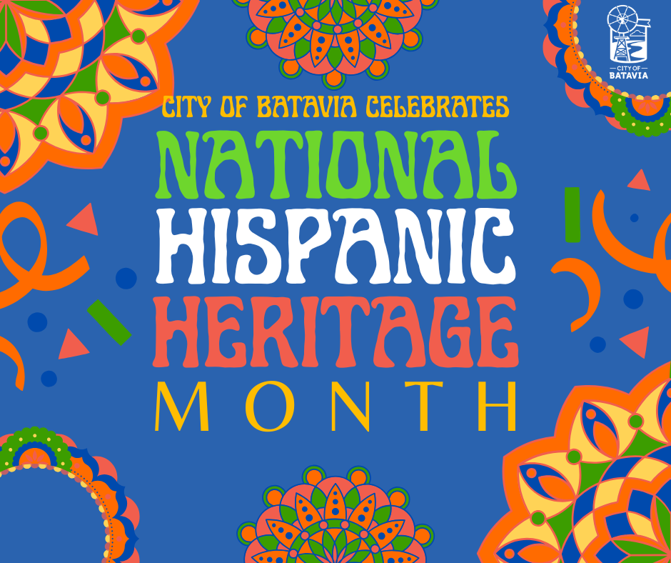 National Hispanic Heritage Month colorful flowers