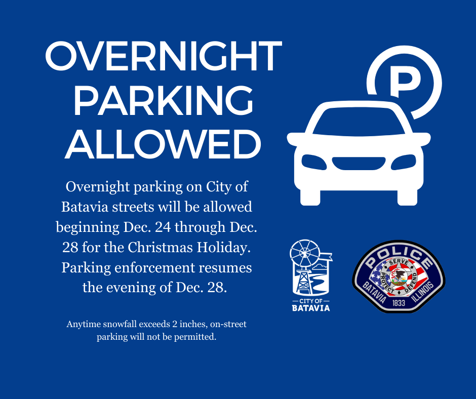 overnight parking ban lifted from dec. 24-28