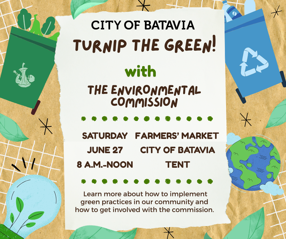 Turnip the Green with Environmental Commission