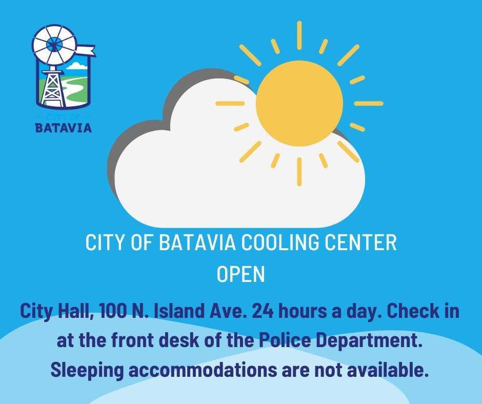 Batavia cooling center open
