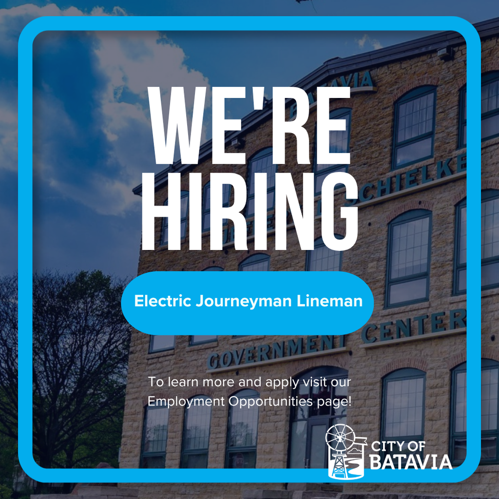 We're hiring: electric journeyman