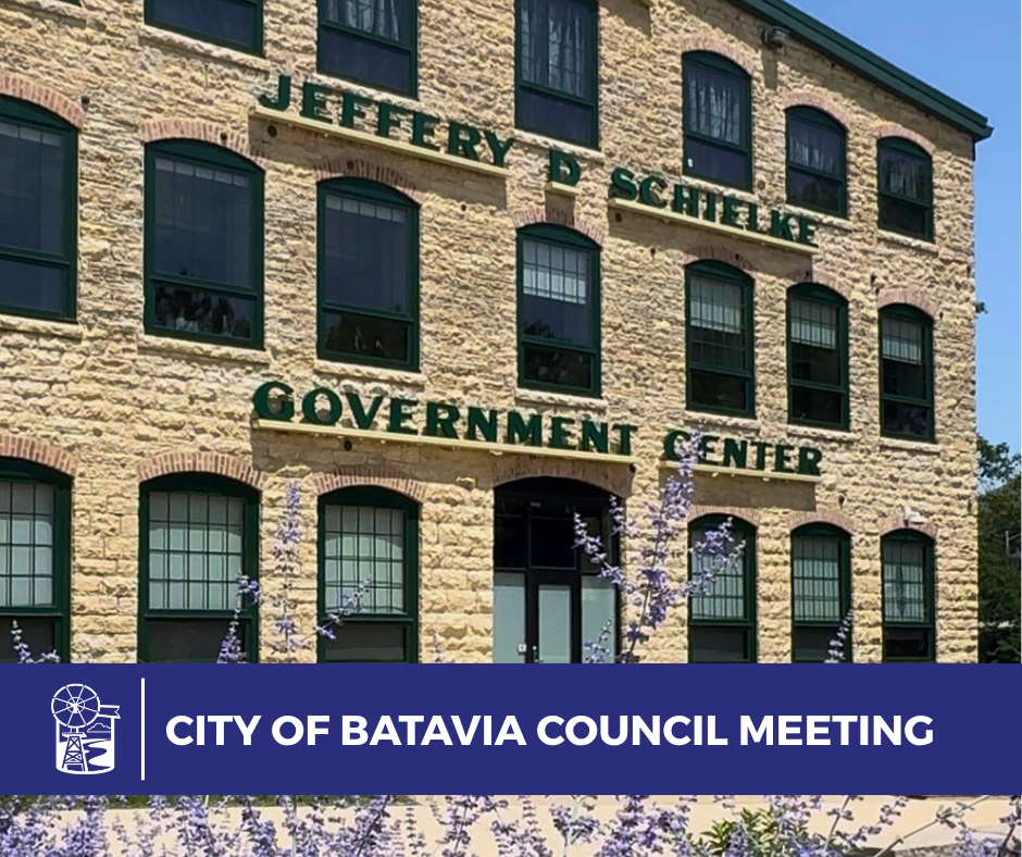 City hall and city of batavia council meeting