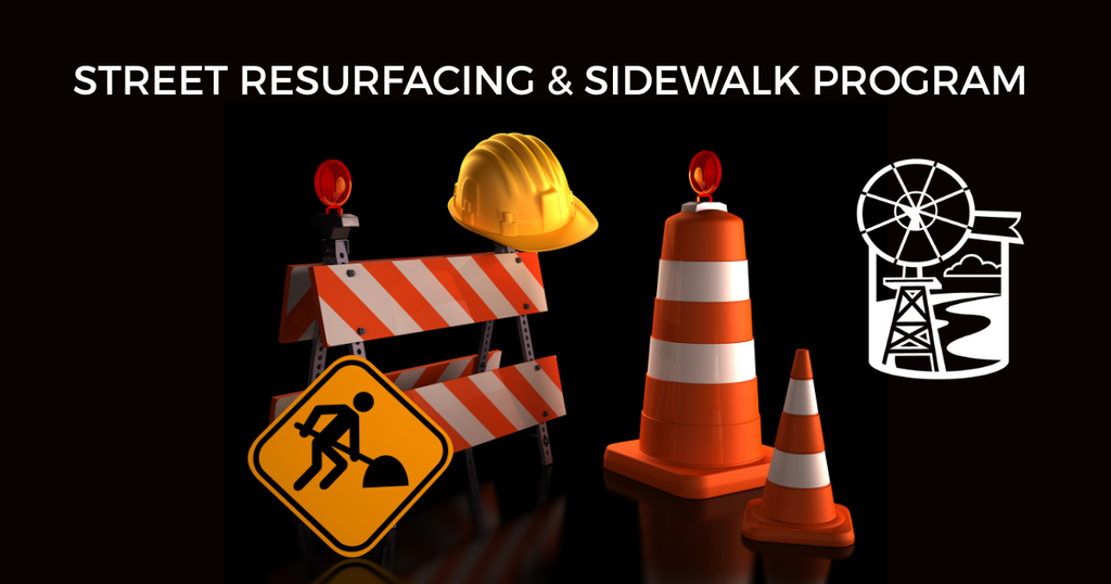street resurfacing and sidewalk program