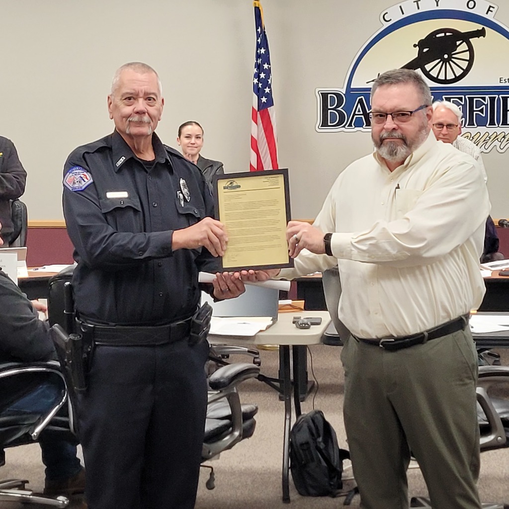 Interim Police Chief Award