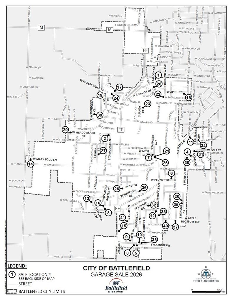 A map of Battlefield.