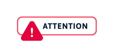 An attention sign. 