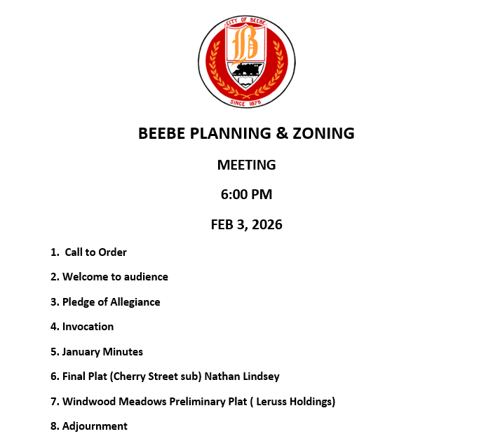 2-3-26 P & Z Meeting