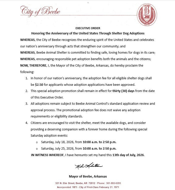 Executive Order